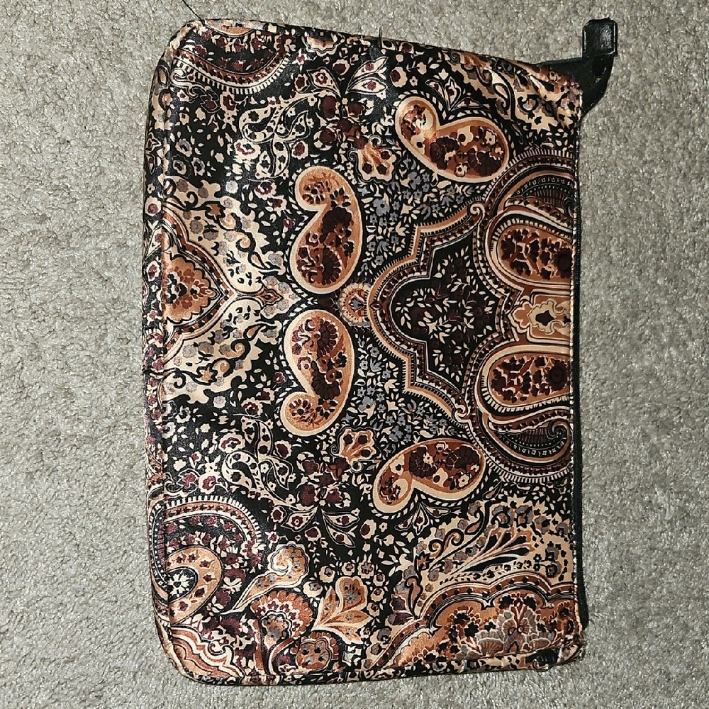 Paisley Print Clutch Bag